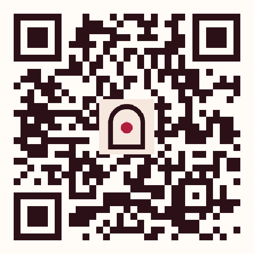 QR code — scan with your phone to open GLOWUP and install it
